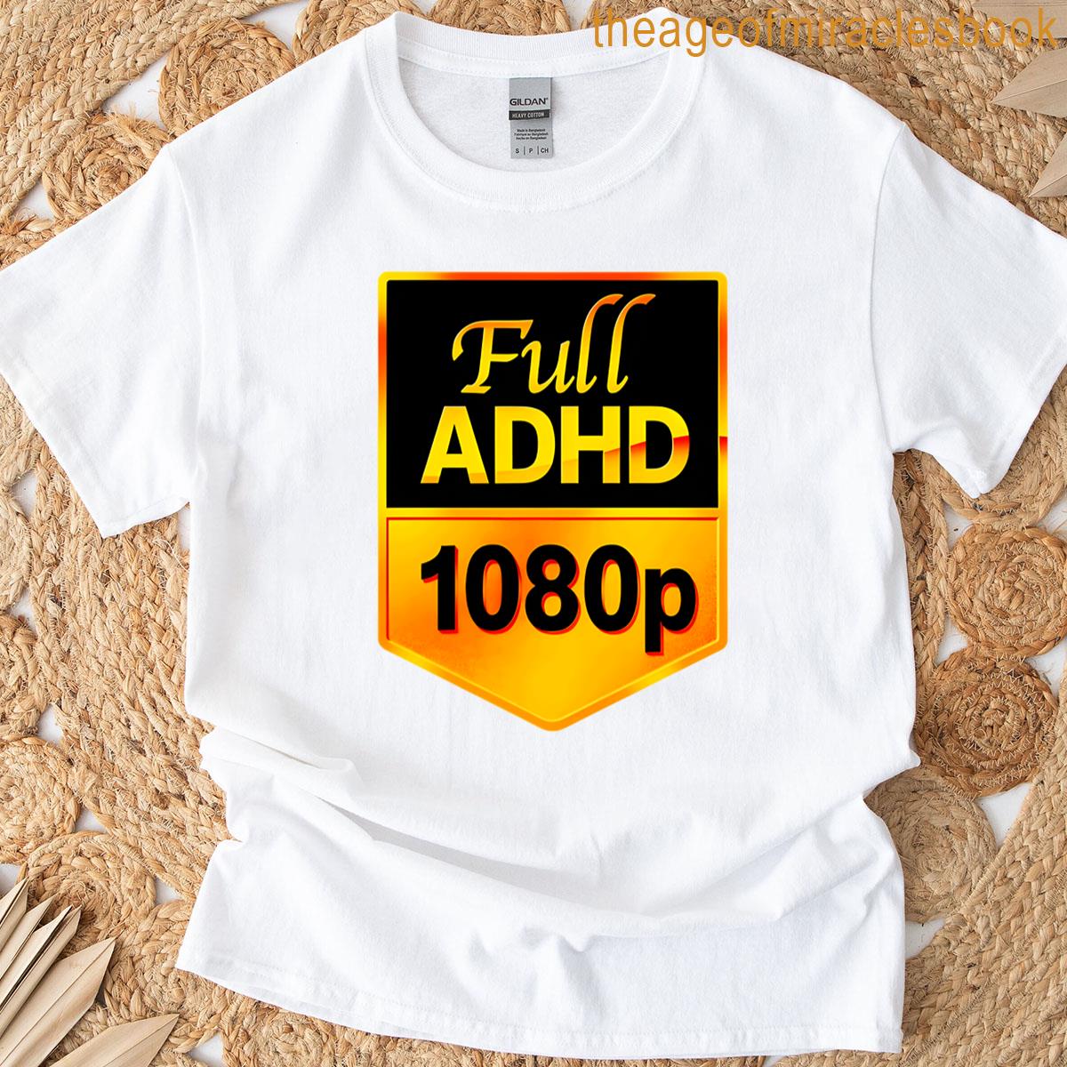 Full Adhd 1080p Oversized T-shirt