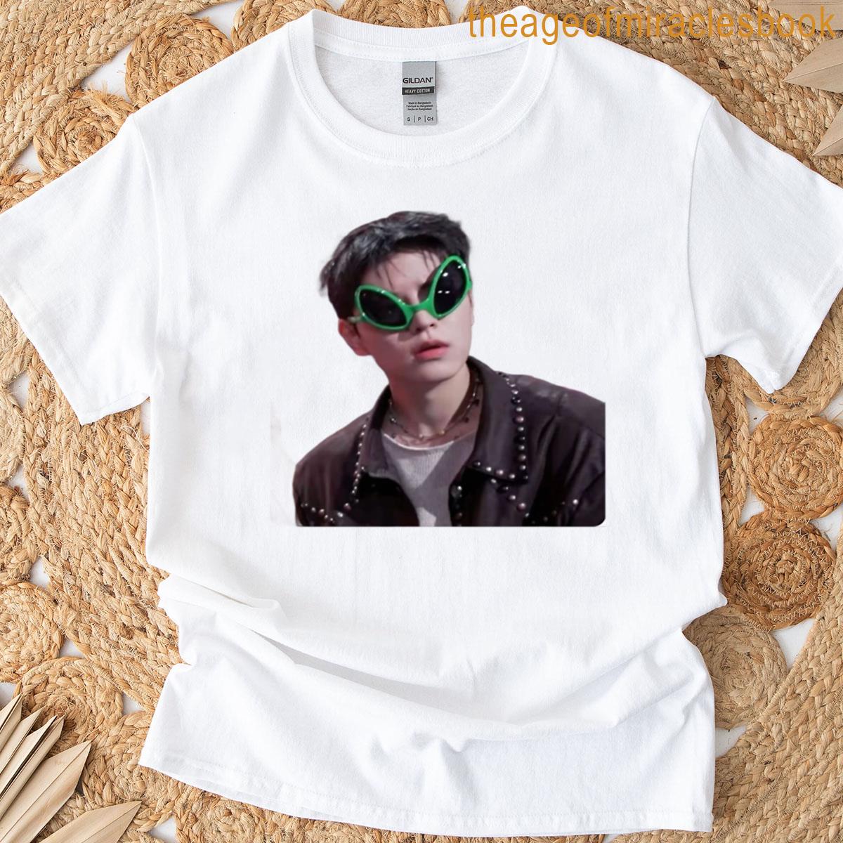 Funny Glasses Seungmin T-shirt