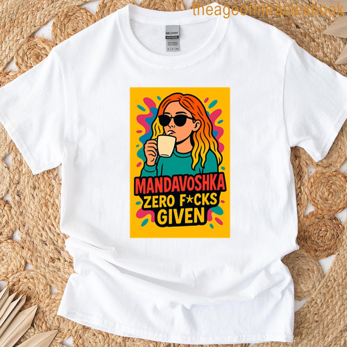 Its A Slavic Words Mandavoshka Oversized T-shirt