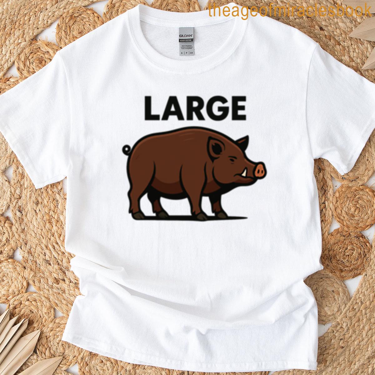 Large Hog – Pig Oversized T-shirt