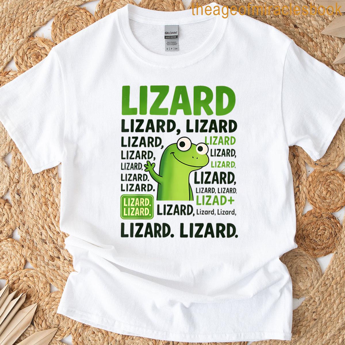 Lizard Lizard Lizard T-shirt
