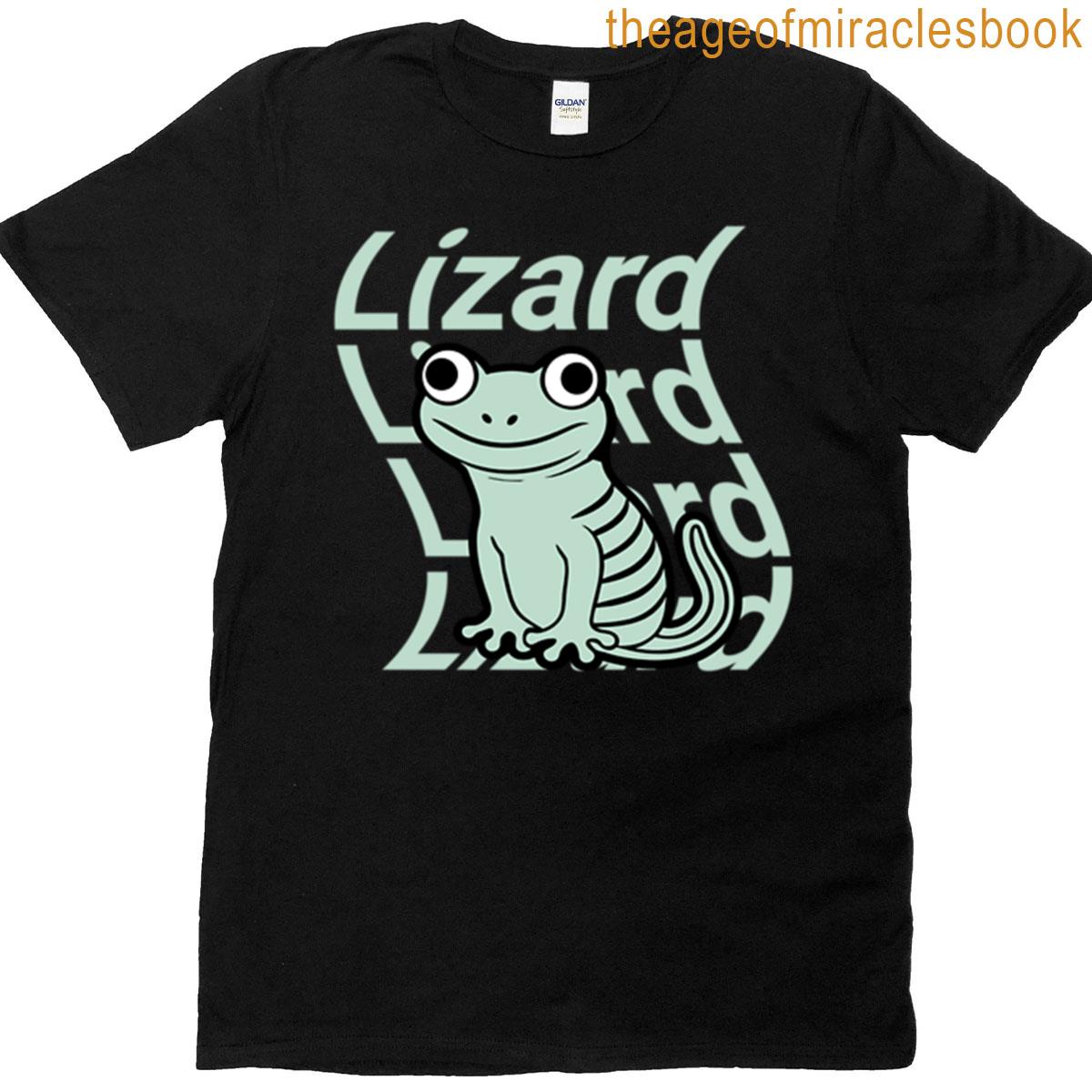 Lizard Lizard Lizard Viral Meme Aesthetic T-shirt