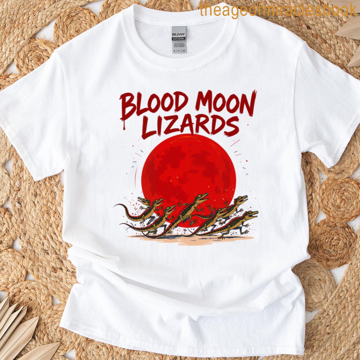 Lizard Lizard Meme Blood Moon Lizard T-shirt