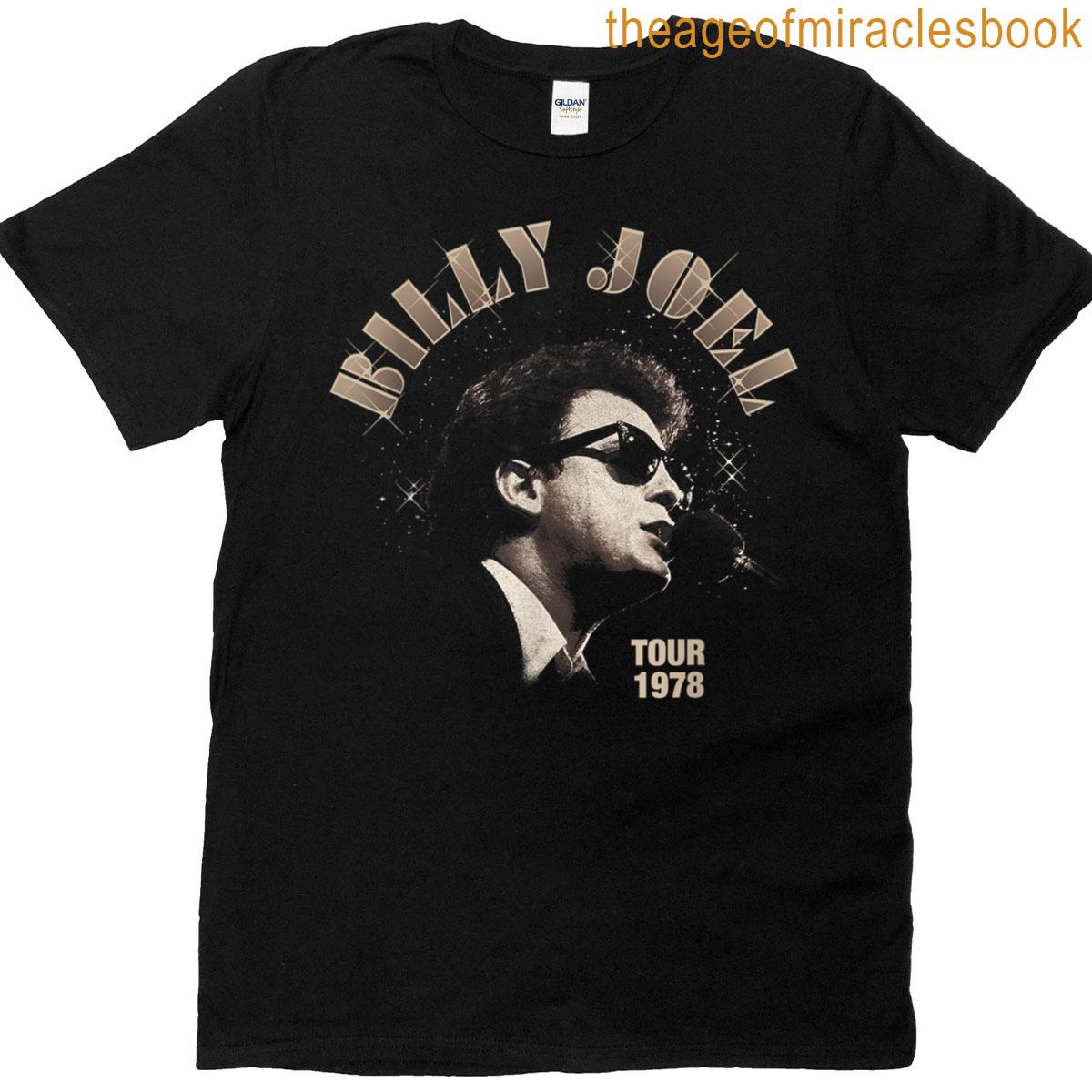 Official Billy Joel Tour 1978 T-shirt