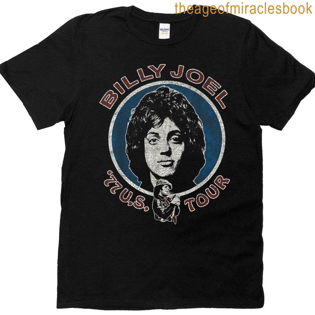 Official Billy Joel Us Tour 77 T-shirt