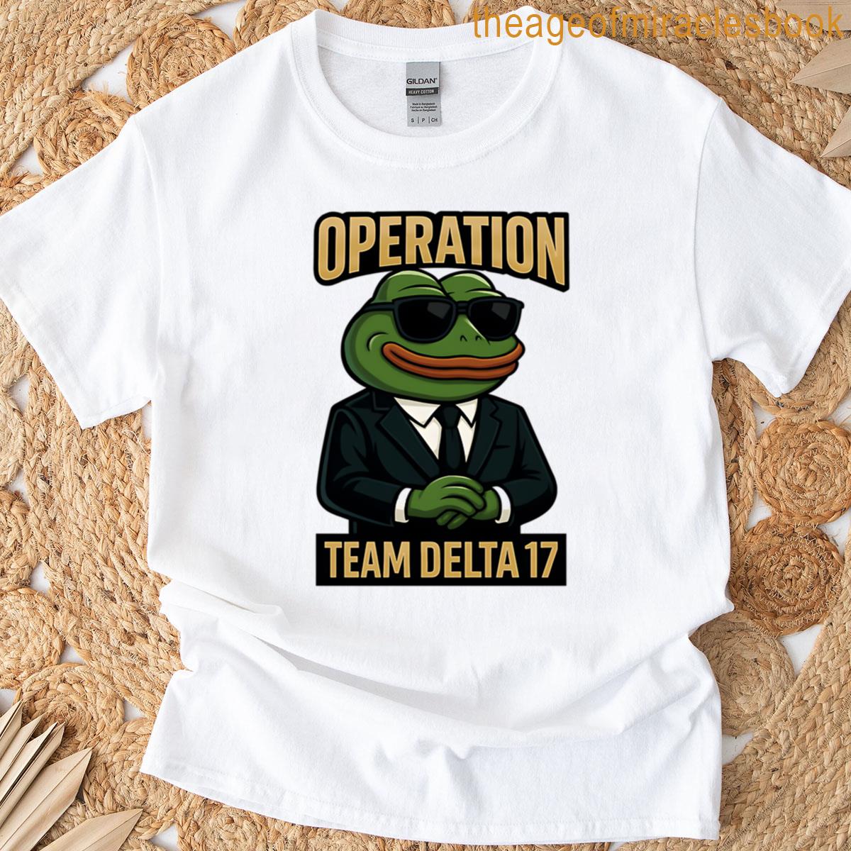 Operation Team Delta 17 Oversized T-shirt