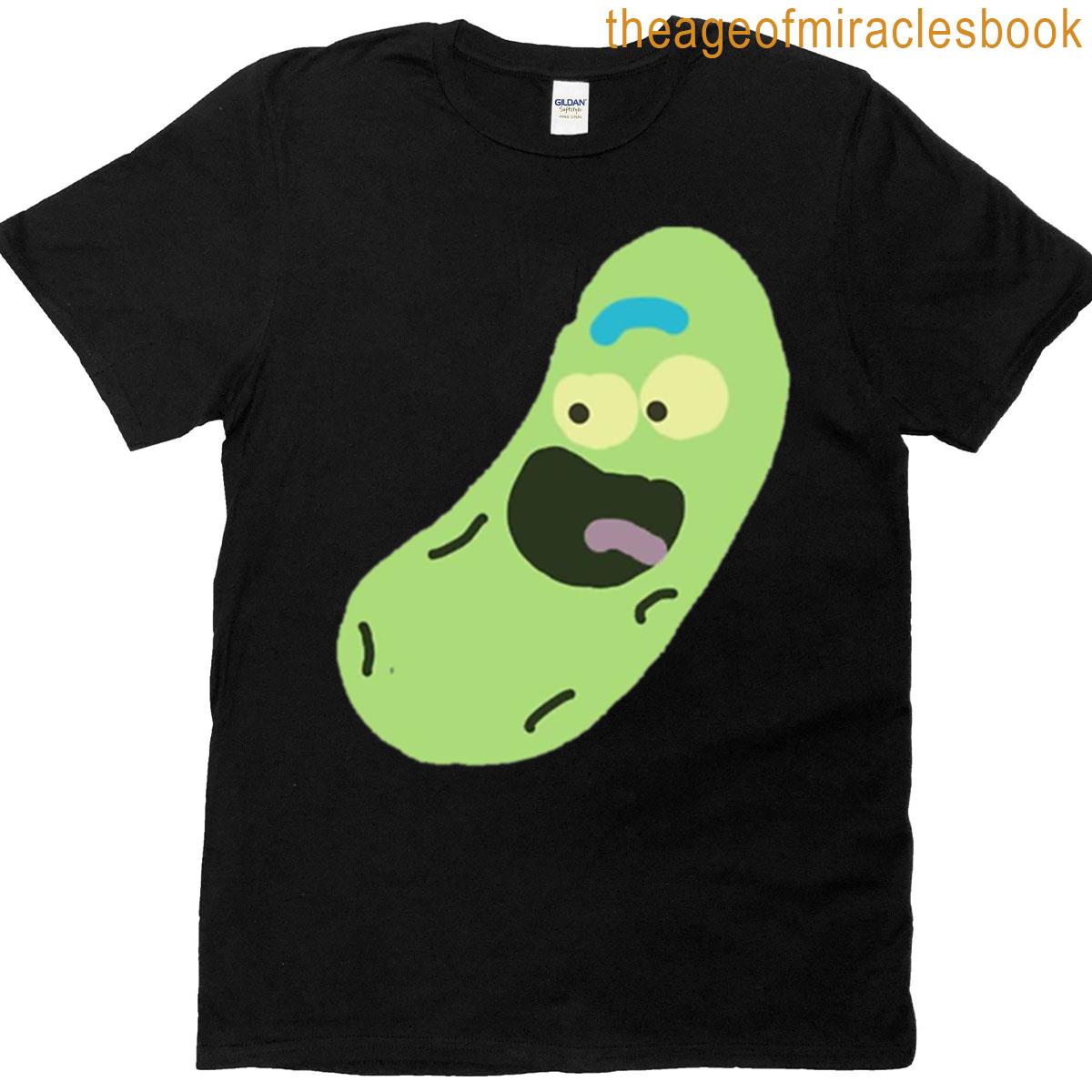 Poorly Drawn Pickle Rick T-shirt