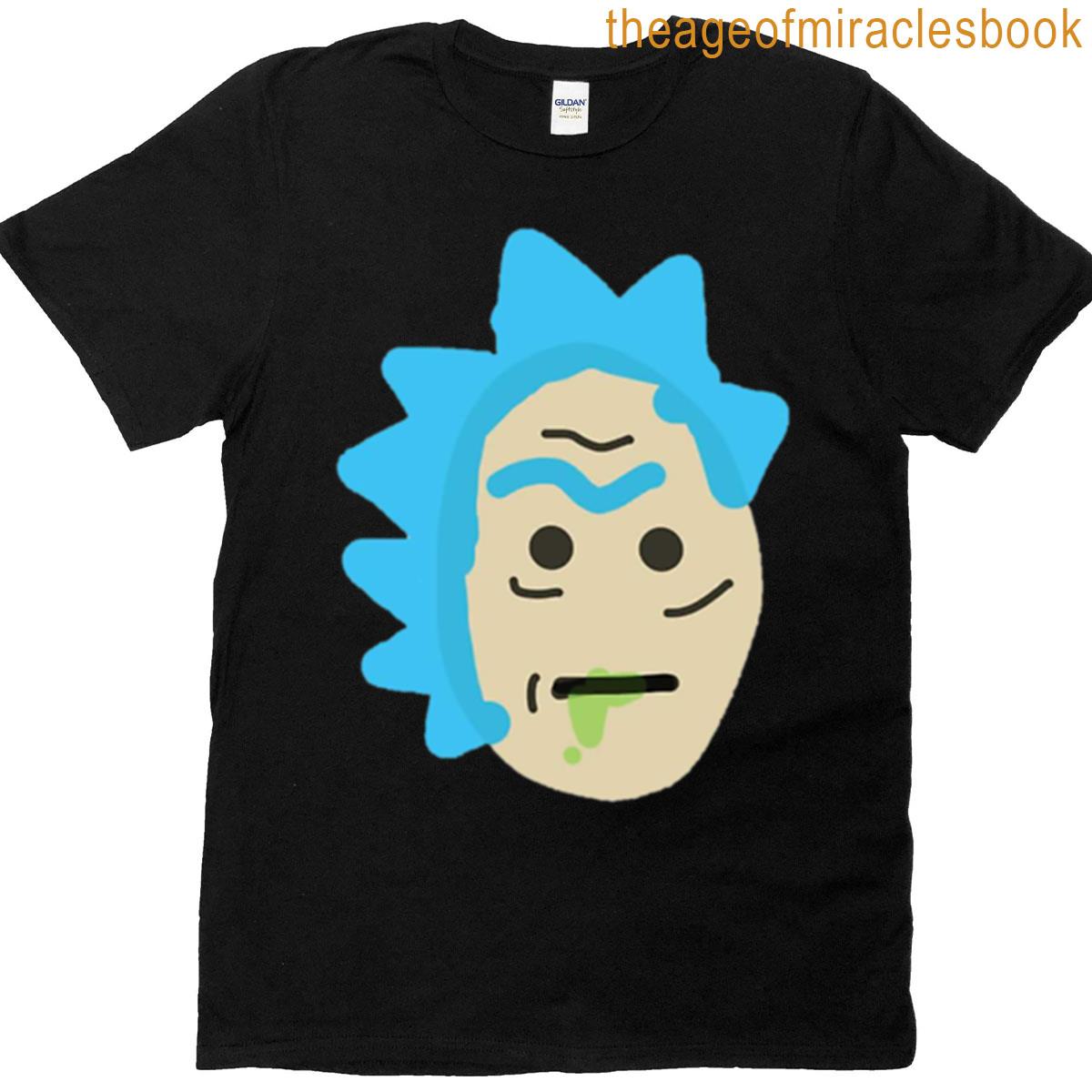 Poorly Drawn Rick Sanchez Oversized T-shirt