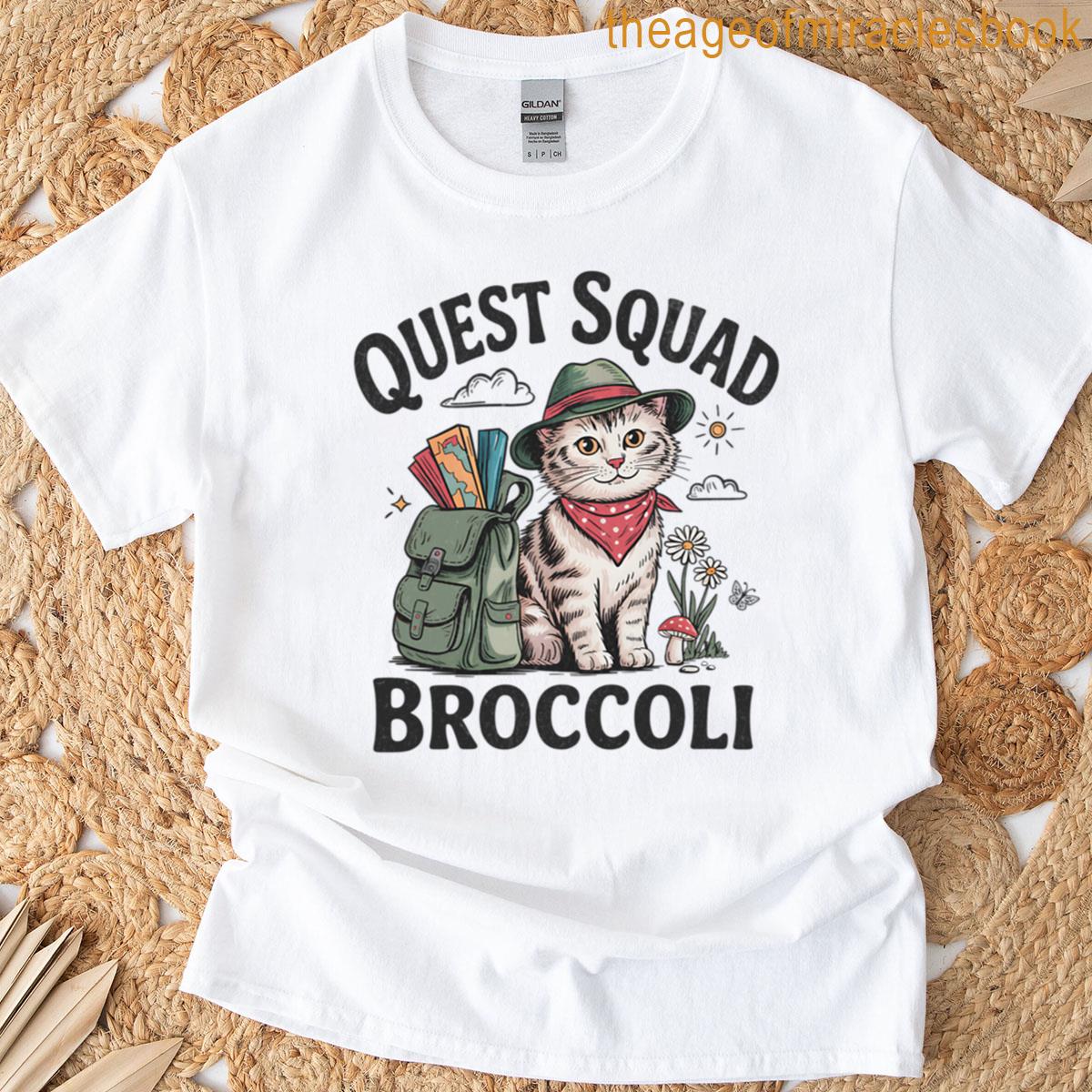 Quest Squad Broccoli Oversized T-shirt