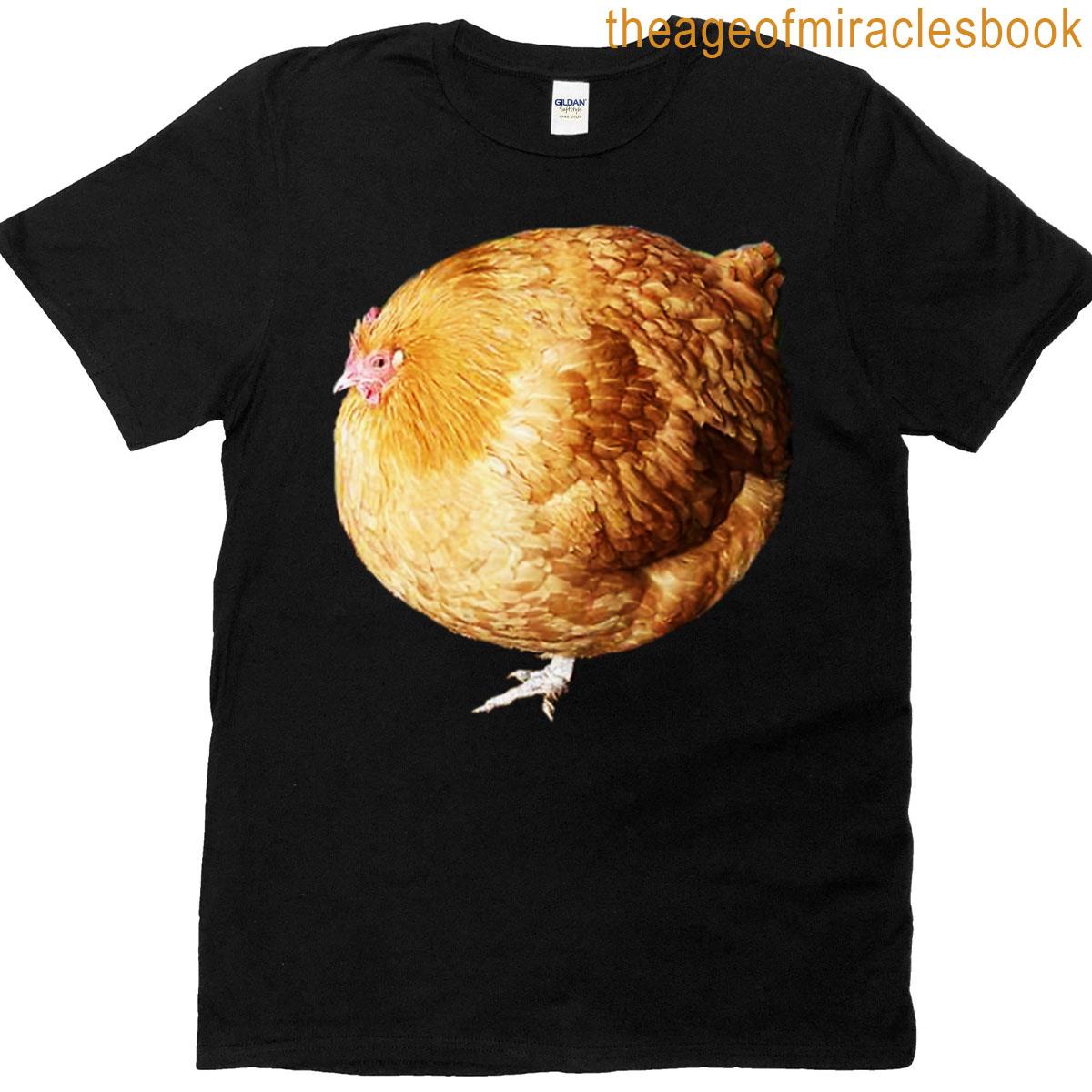 Round Chicken T-shirt