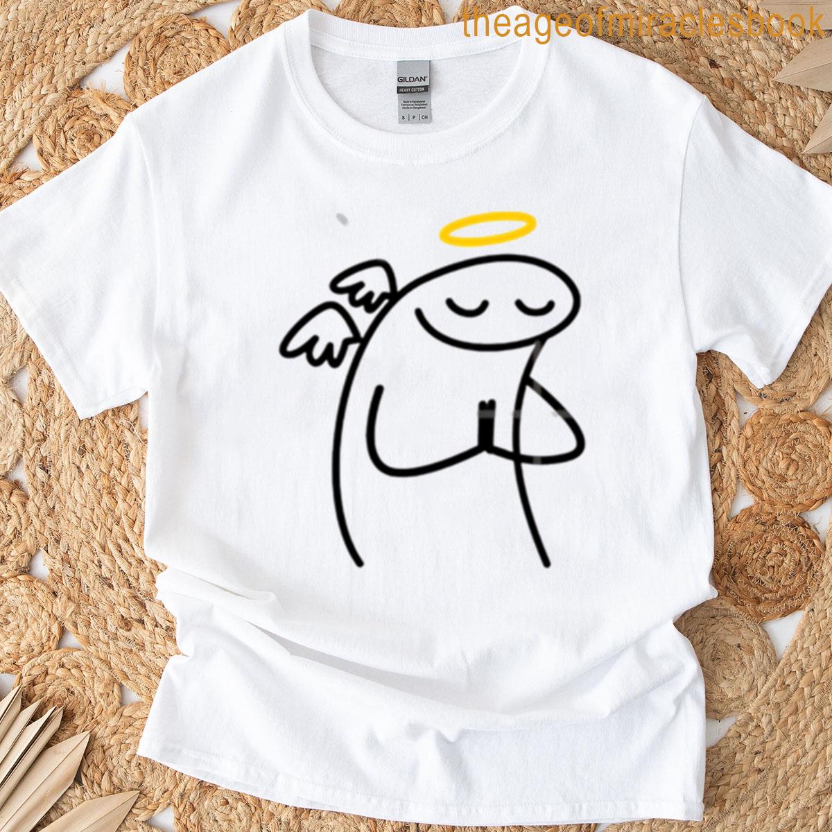 Saint Blob Stick Figure Oversized T-shirt
