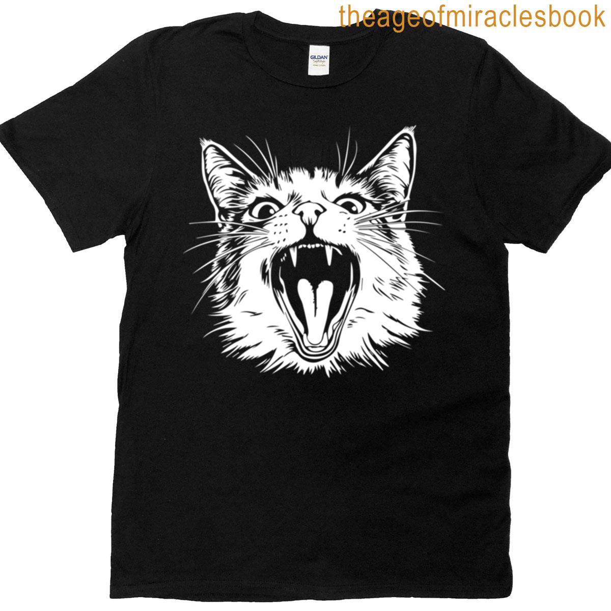Screaming Cat T-shirt