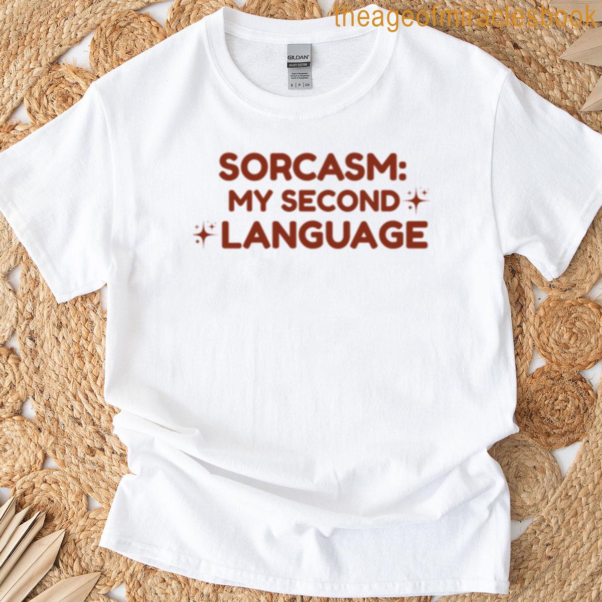 Sorcasm Language T-shirt
