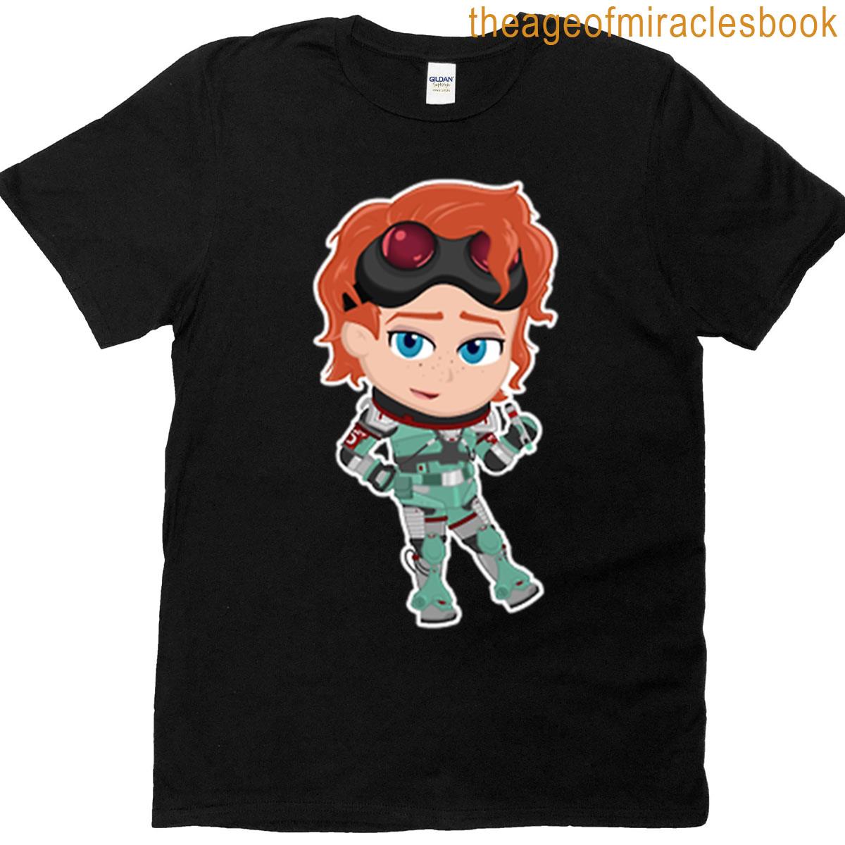 Apex Legends Horizon Sticker T-shirt