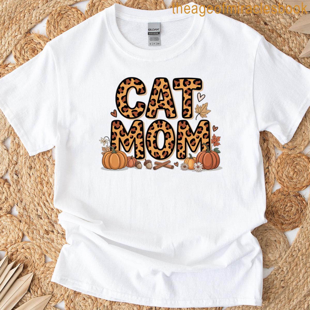 Cat Mom T-shirt