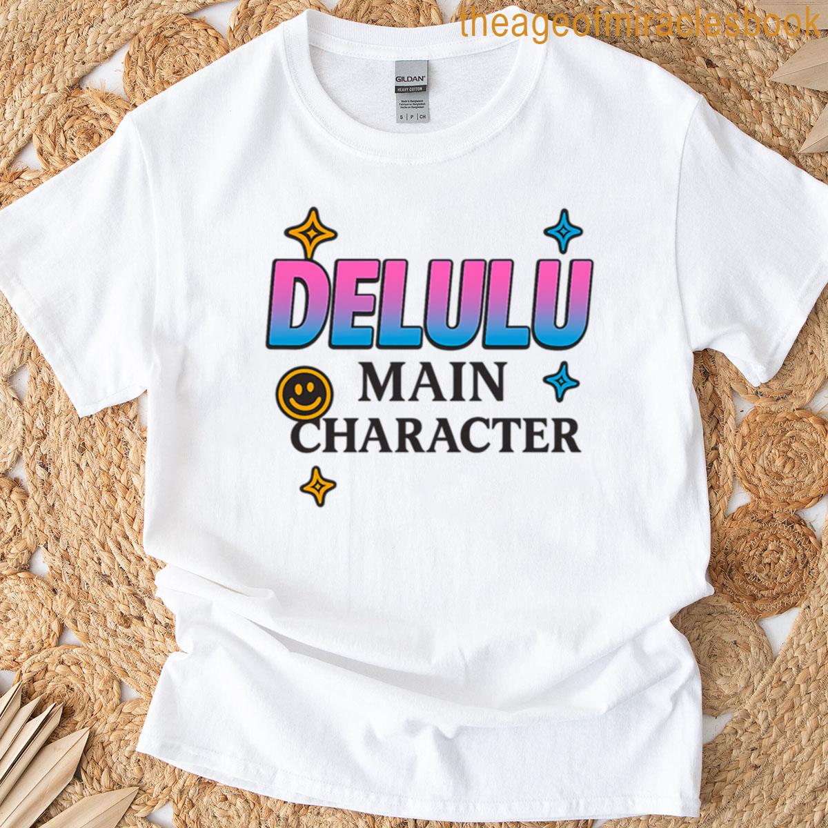 Delulu Main Character Oversized T-shirt