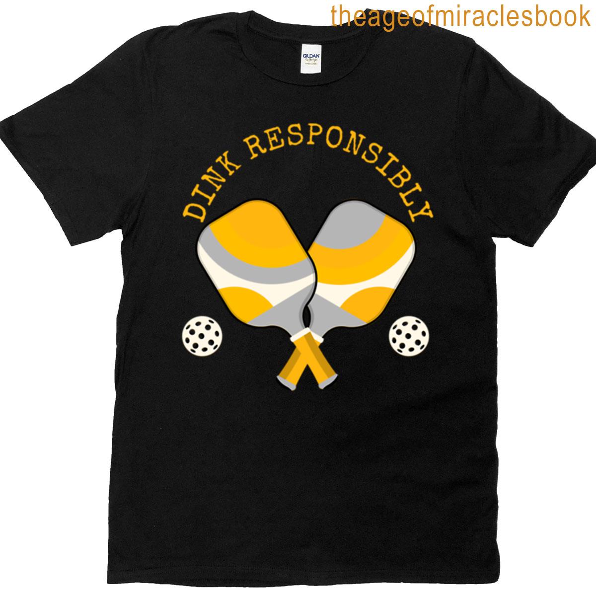 Dink Responsibly Oversized T-shirt