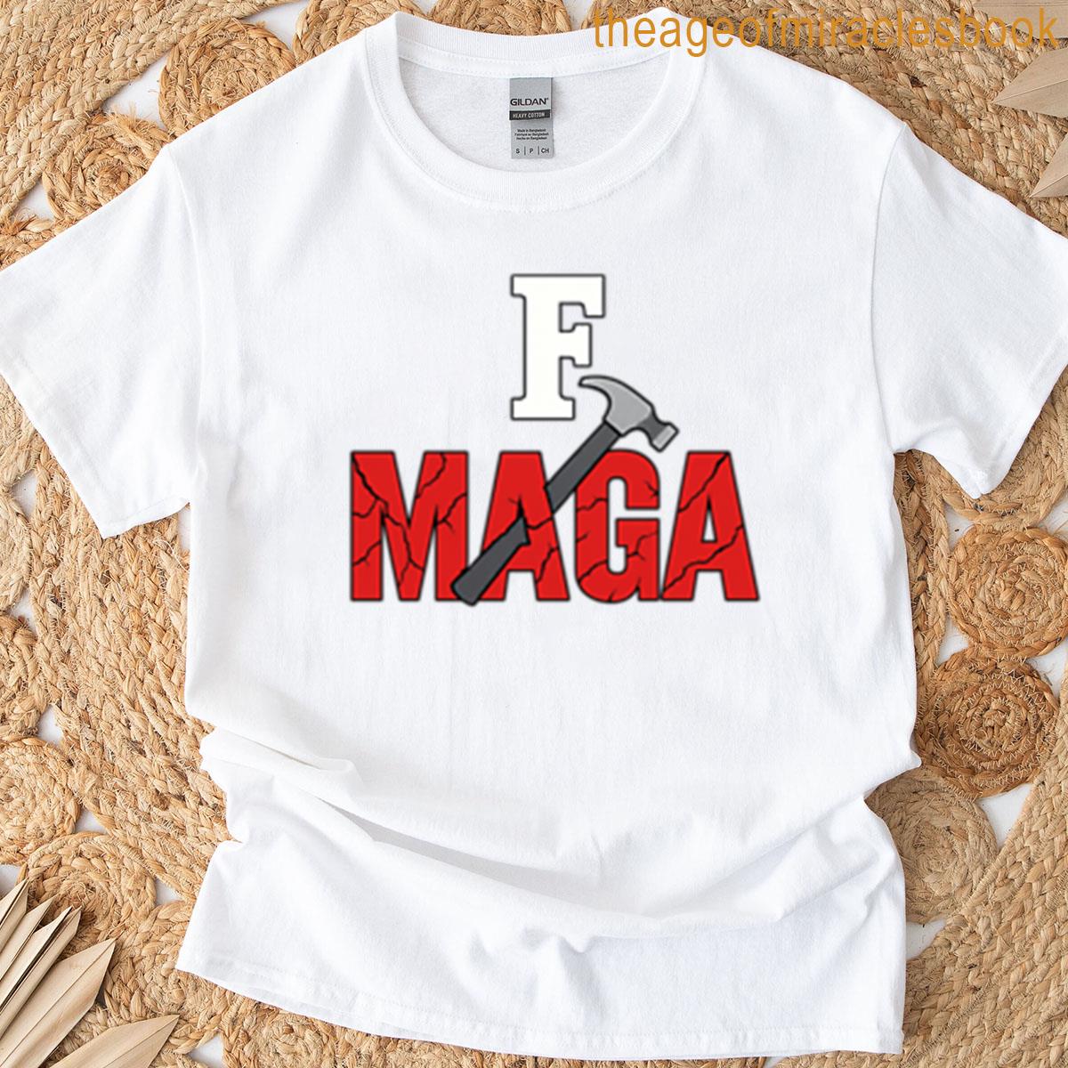 Fixing Maga Bold Political Statement Oversized T-shirt
