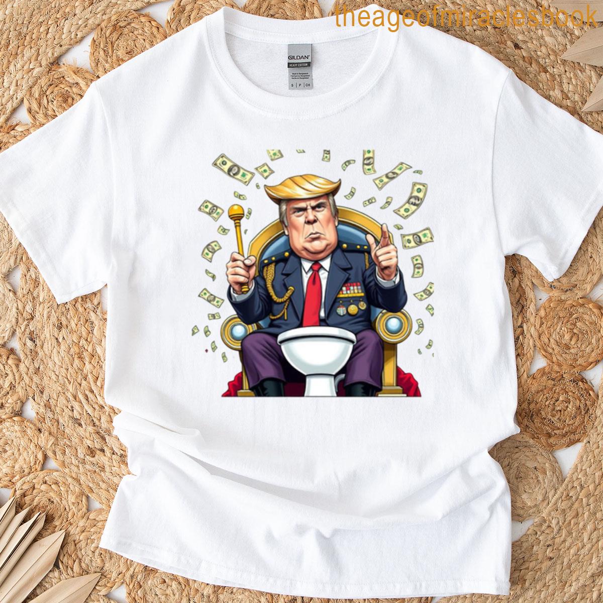 Flush With Power And Wealth Oversized T-shirt