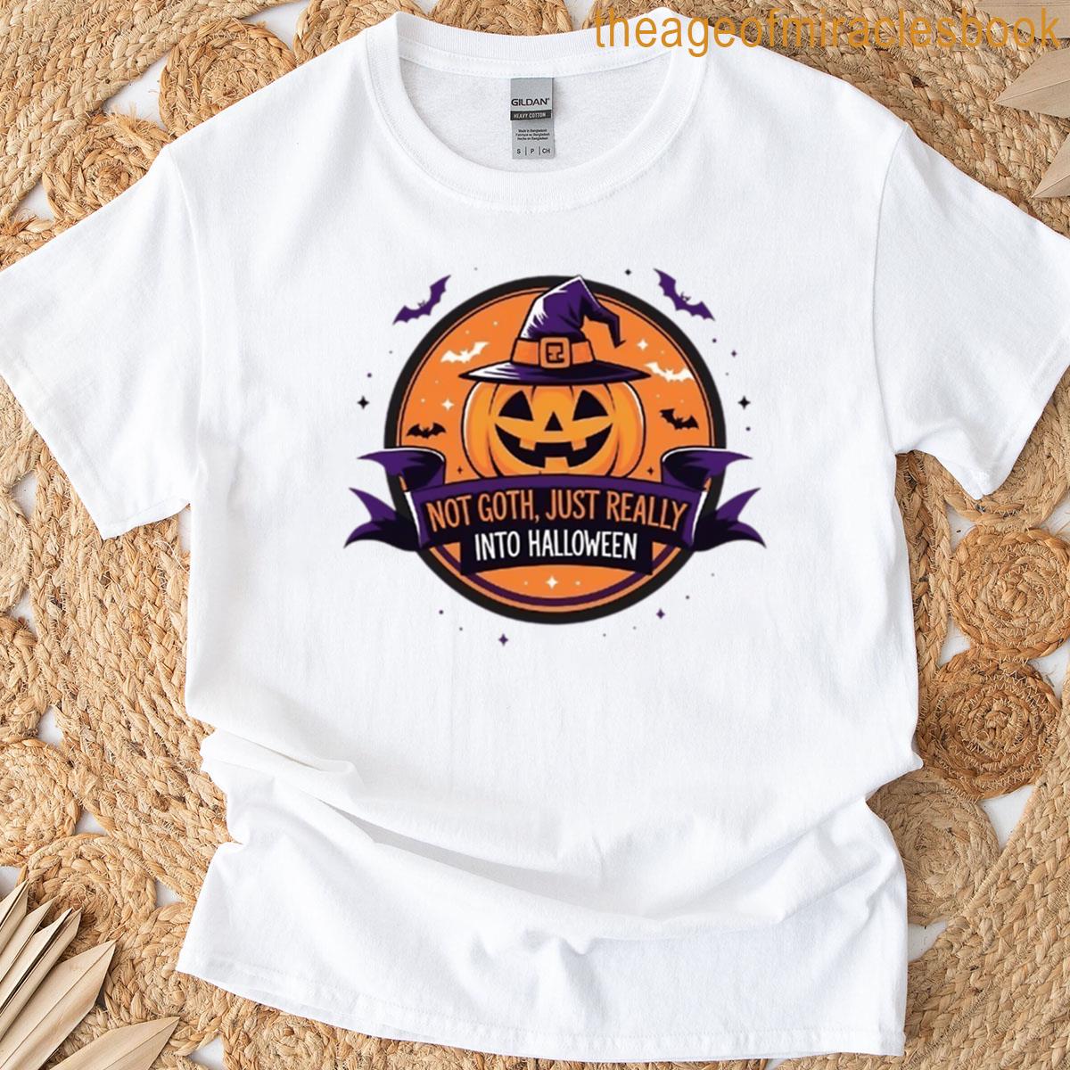 Not Goth Just Really Into Halloween Oversized T-shirt