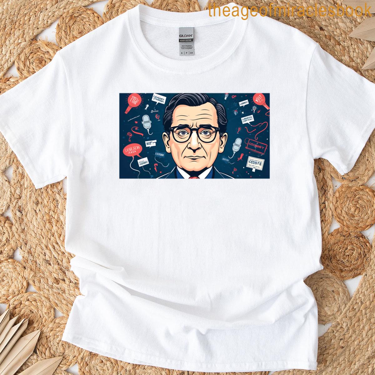 Satirical Superpower Minimalist Design Oversized T-shirt