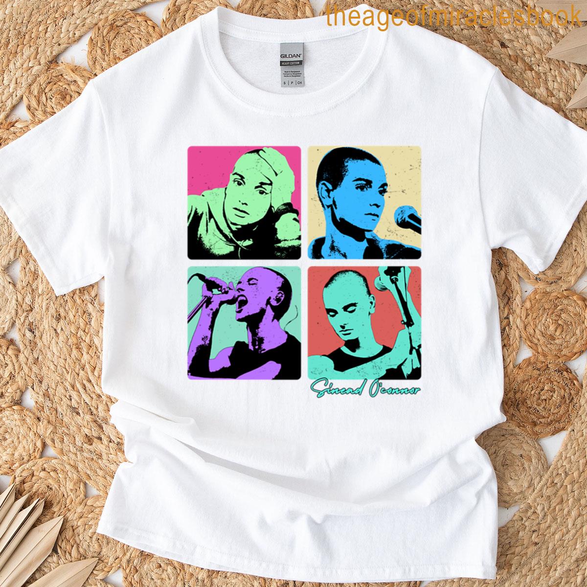 Sinead Oconnor Pop Art Design T-shirt