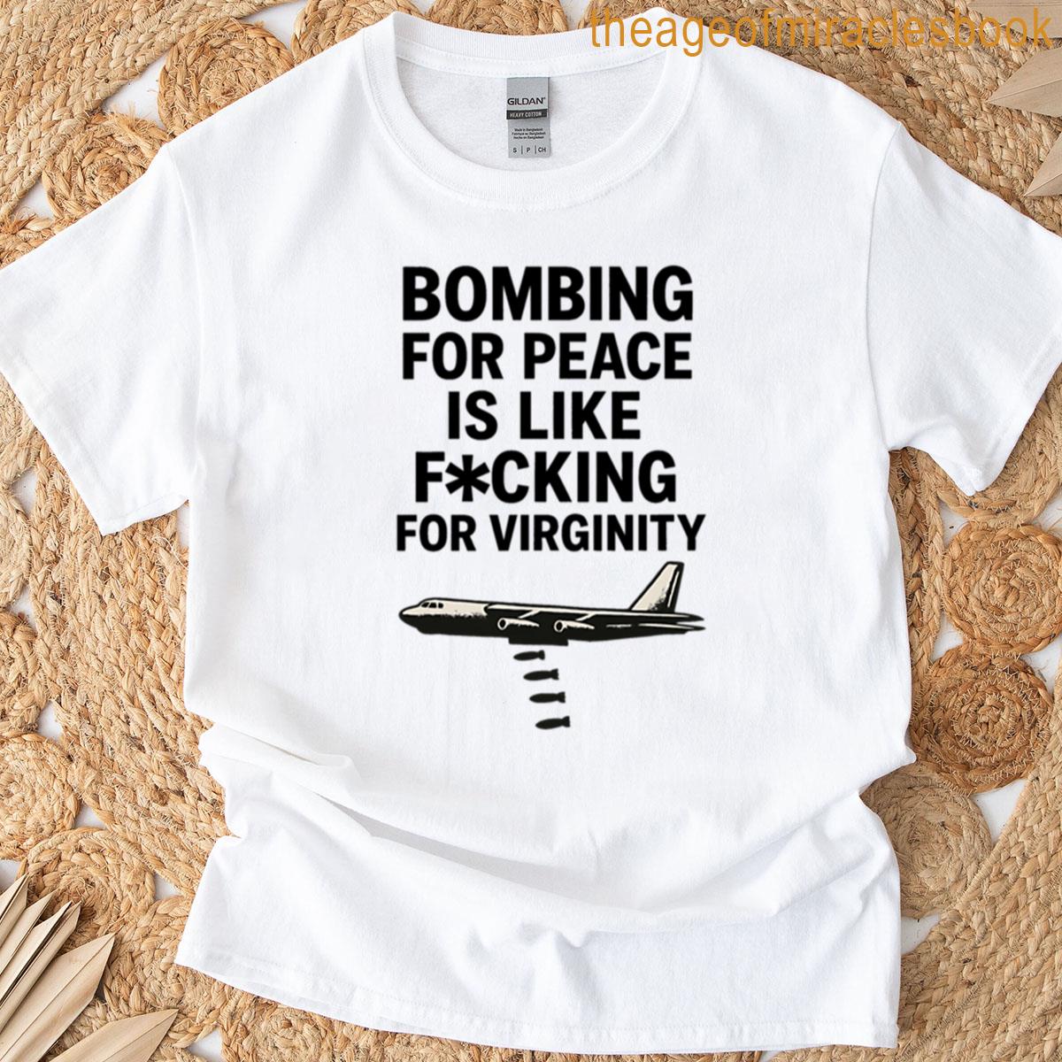 War For Peace Anti-war Statement Design Oversized T-shirt
