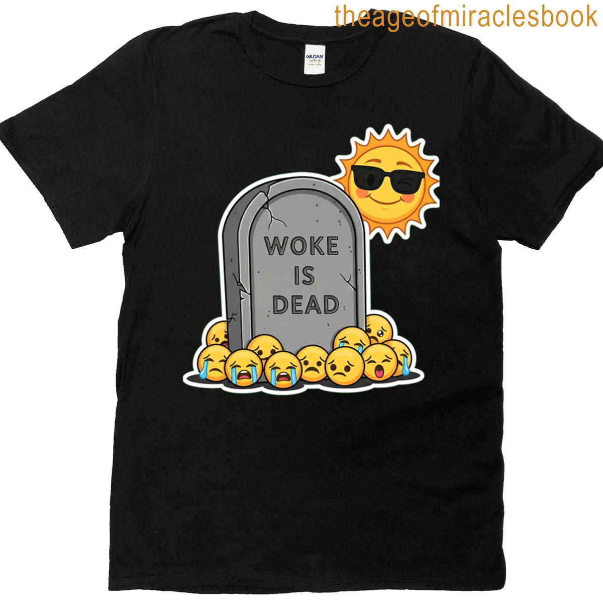 Woke Is Dead Rip Oversized T-shirt