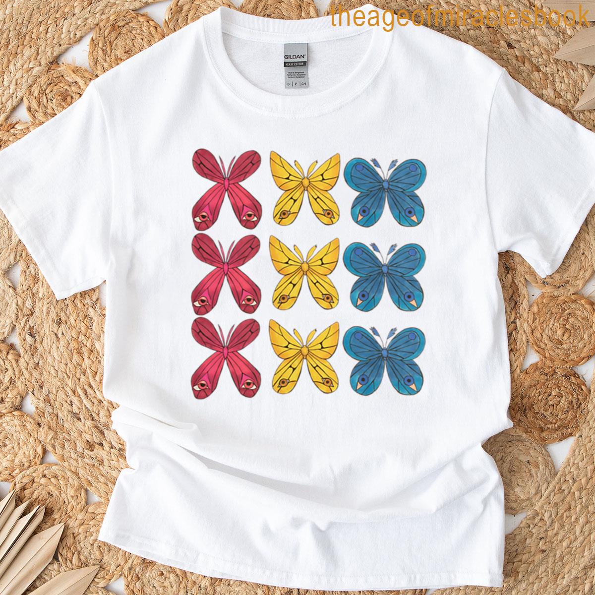 3 Pans Butterflies T-shirt