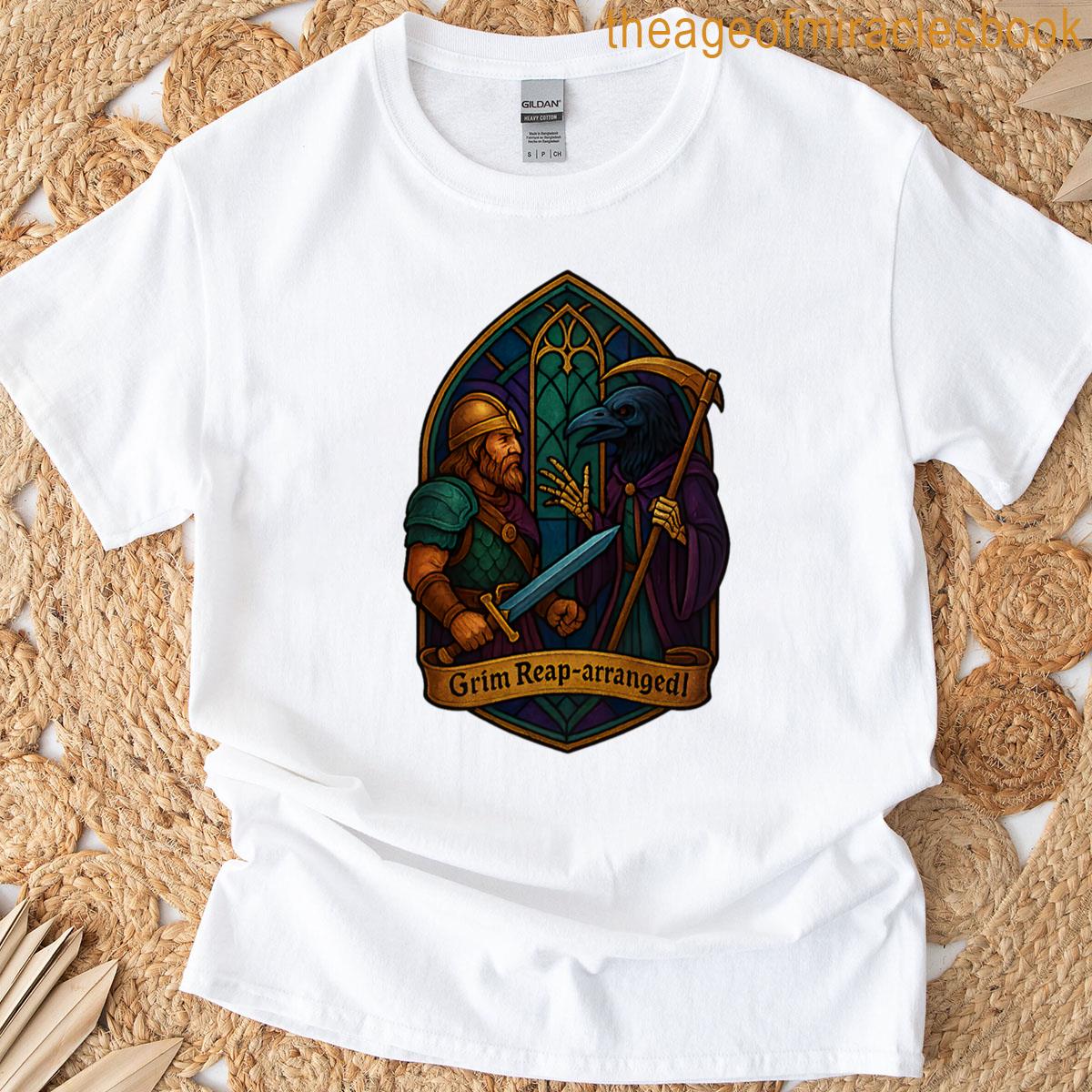Barbarian Horror – Grim Reap-arranged T-shirt