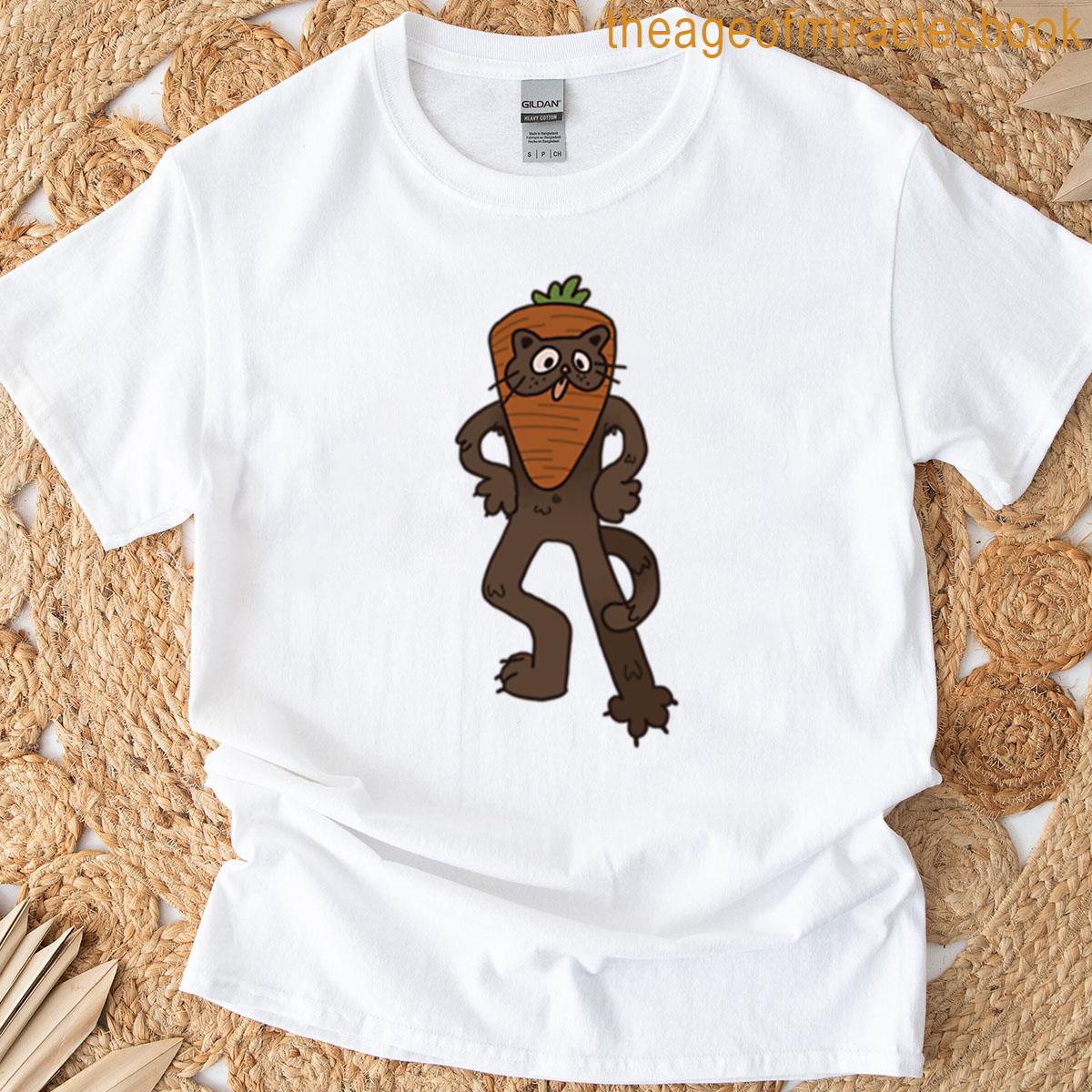 Carrot Cat Full T-shirt