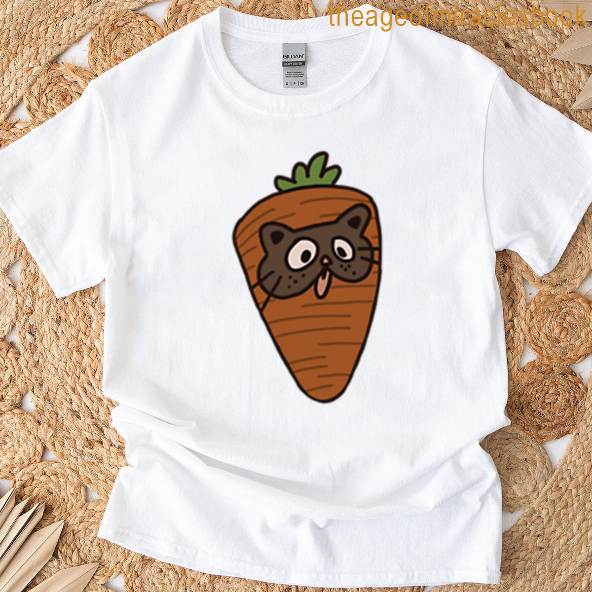 Carrot Cat Head T-shirt