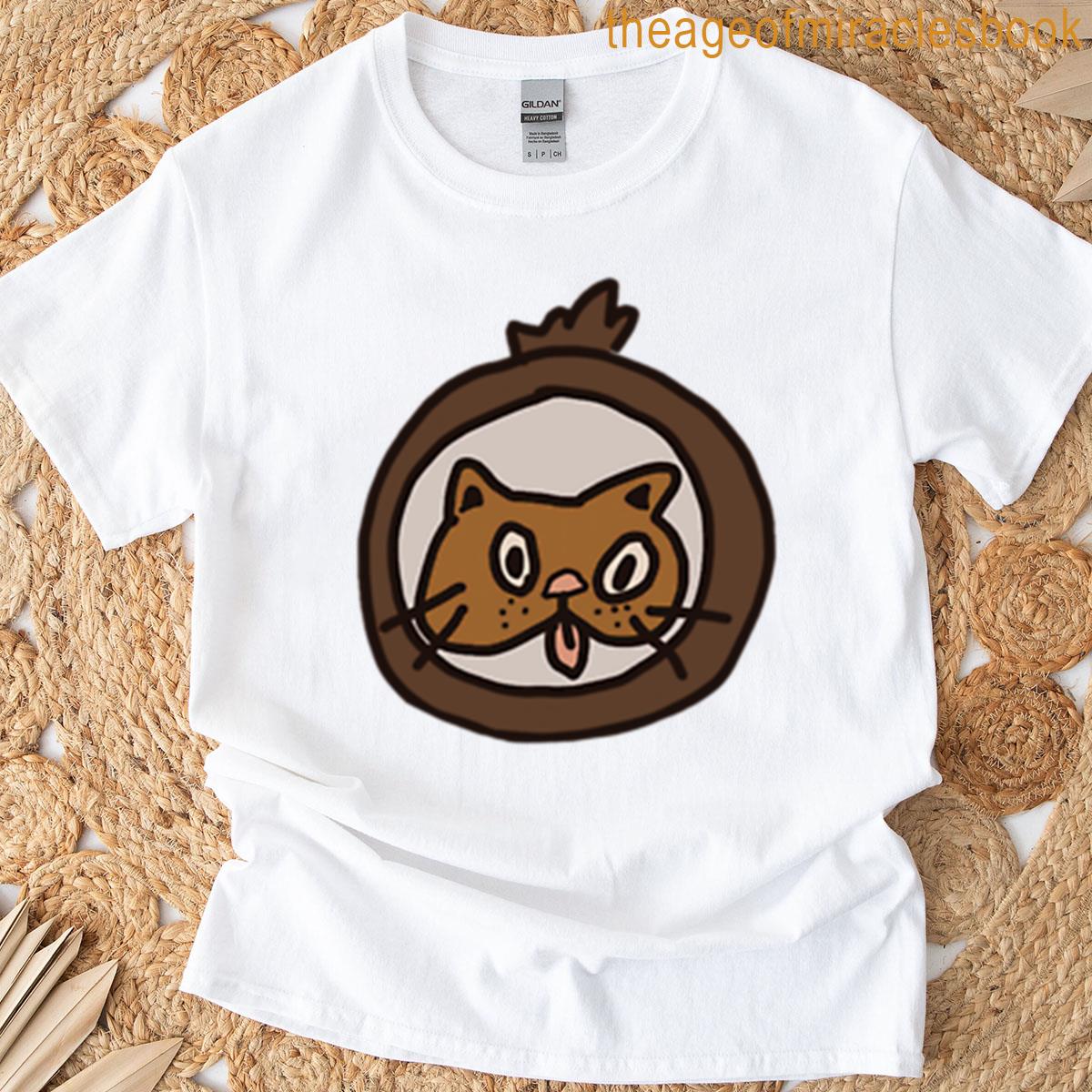 Coconut Cat Head T-shirt