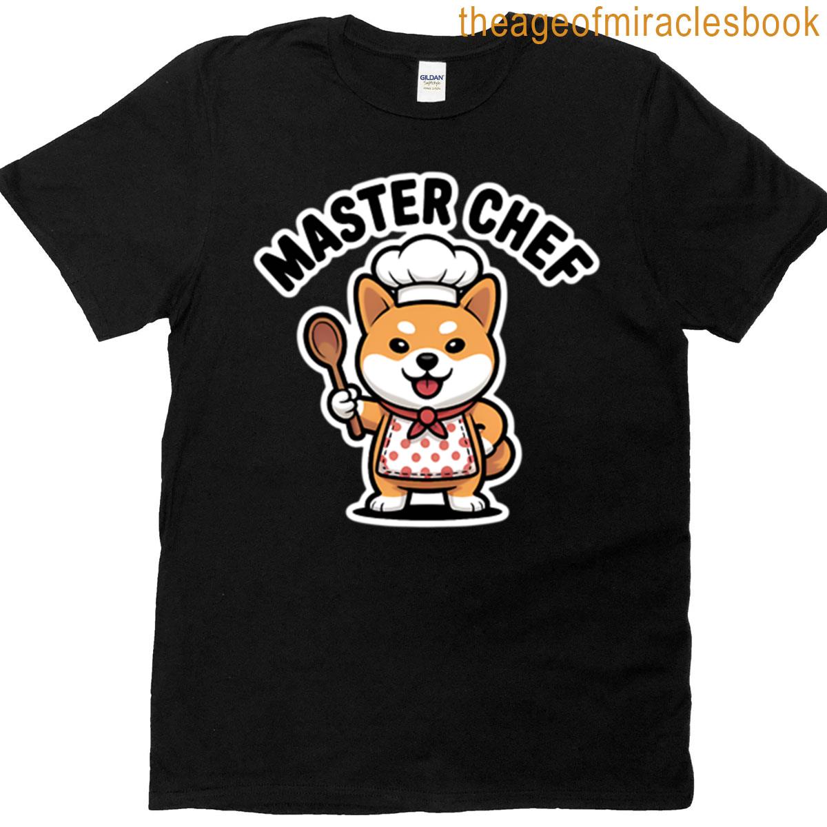 Corgi Master Chef T-shirt