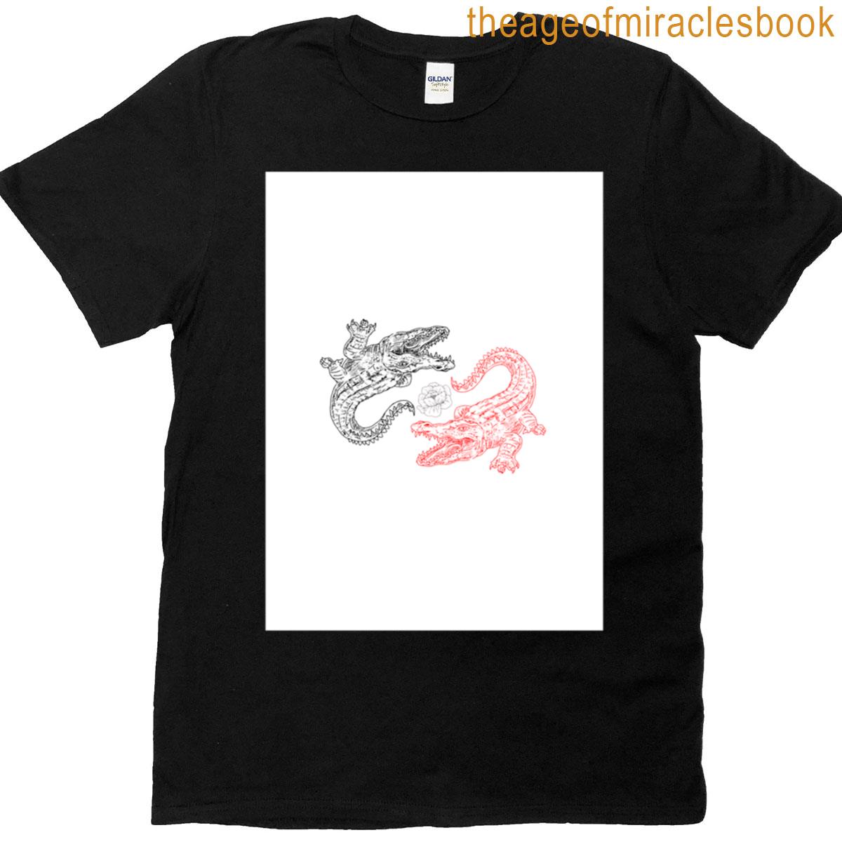 Crocodile Ying Yang T-shirt