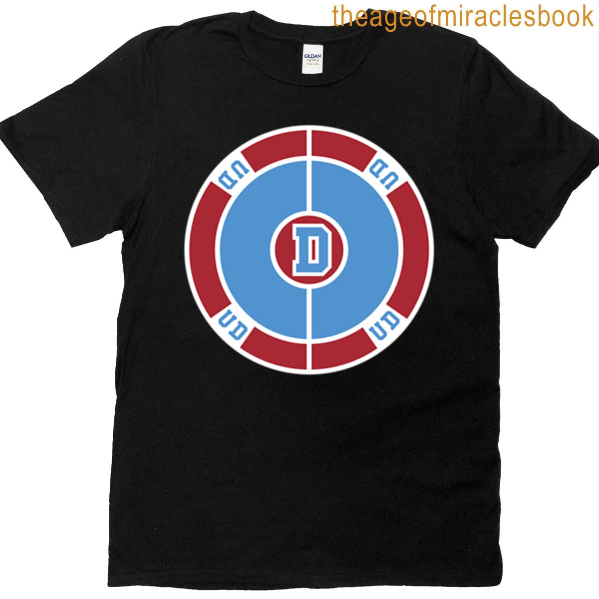 Dayton Basketball Floor T-shirt