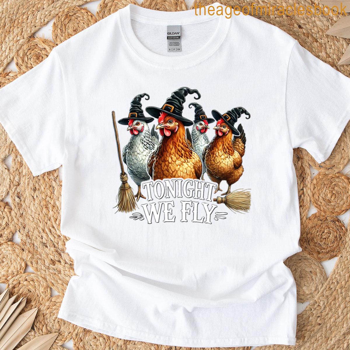 Hen Witches – Tonight We Fly T-shirt