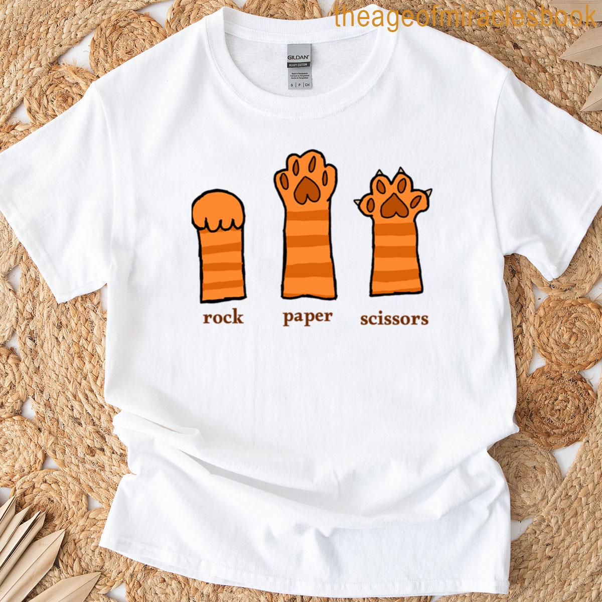 Orange Cat Paws T-shirt
