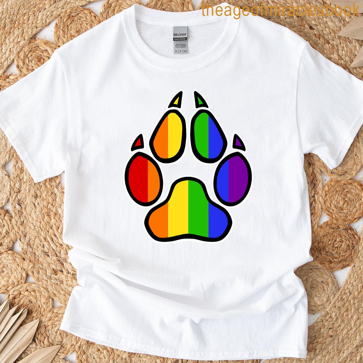 Pride Pup Paw T-shirt