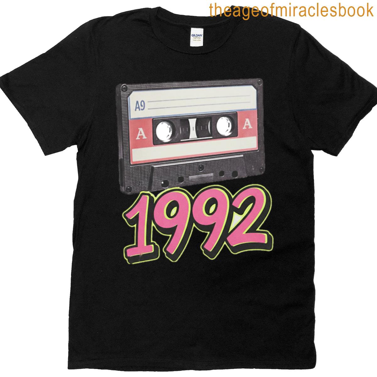 Retro 1992 Cassette Tape T-shirt