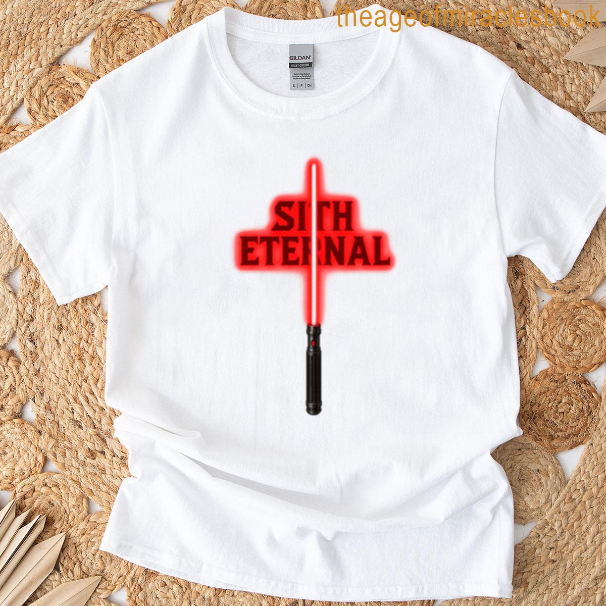 Sith Eternal Lightsaber Dark Side Power T-shirt