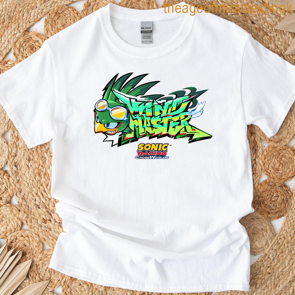 Sonic Racing Crossworlds – Jet Decal T-shirt