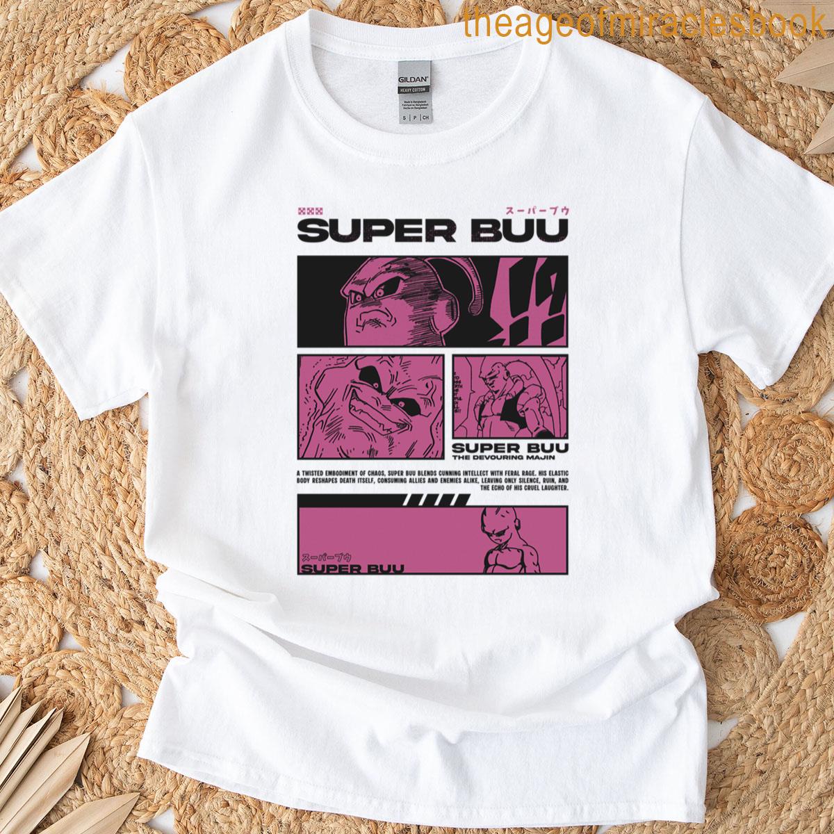 Super Buu – The Devouring Majin Black T-shirt