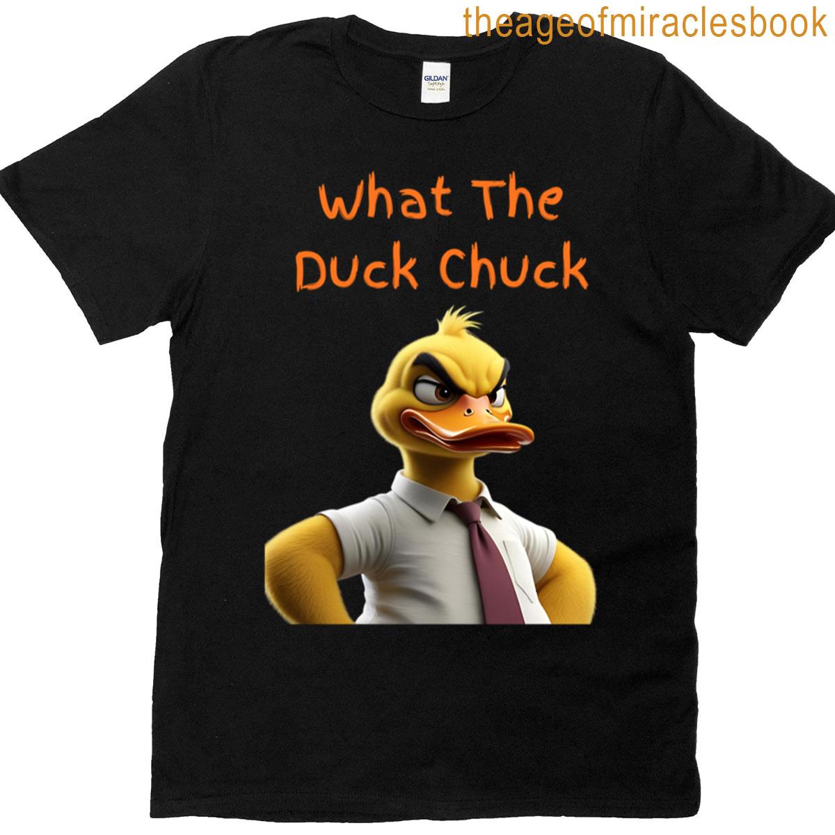 Angry Duck In A Tie Meme T-shirt