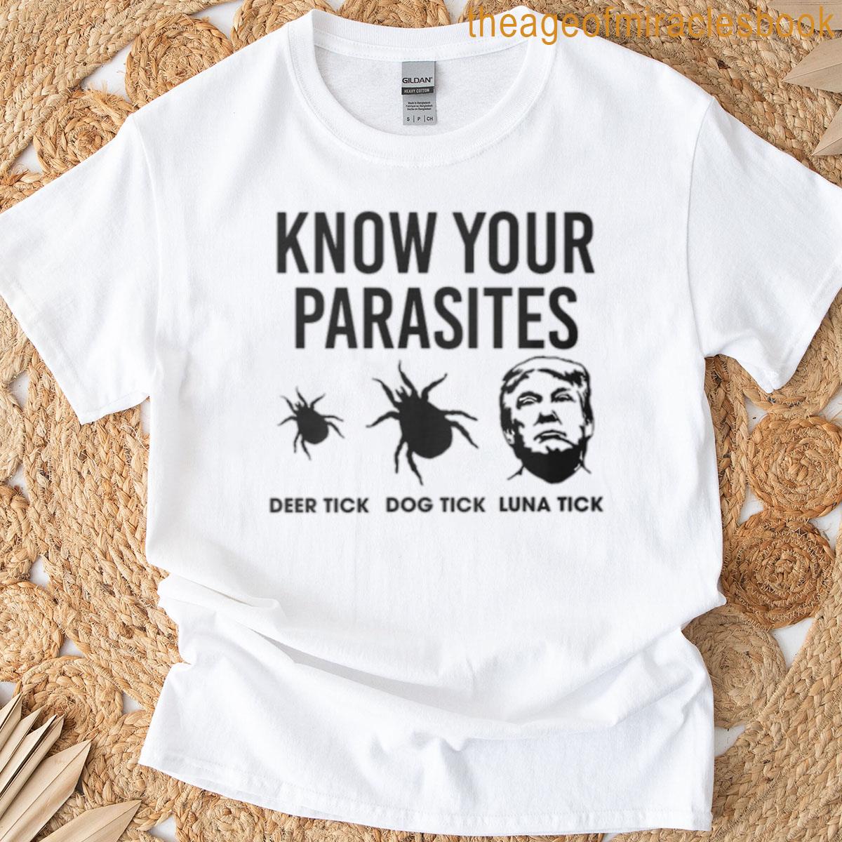 Anti Trump Know Your Parisite T-shirt