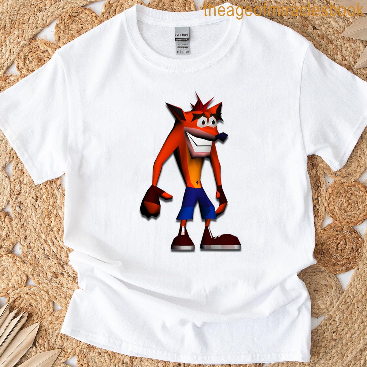Crash Bandicoot Ps1 T-shirt