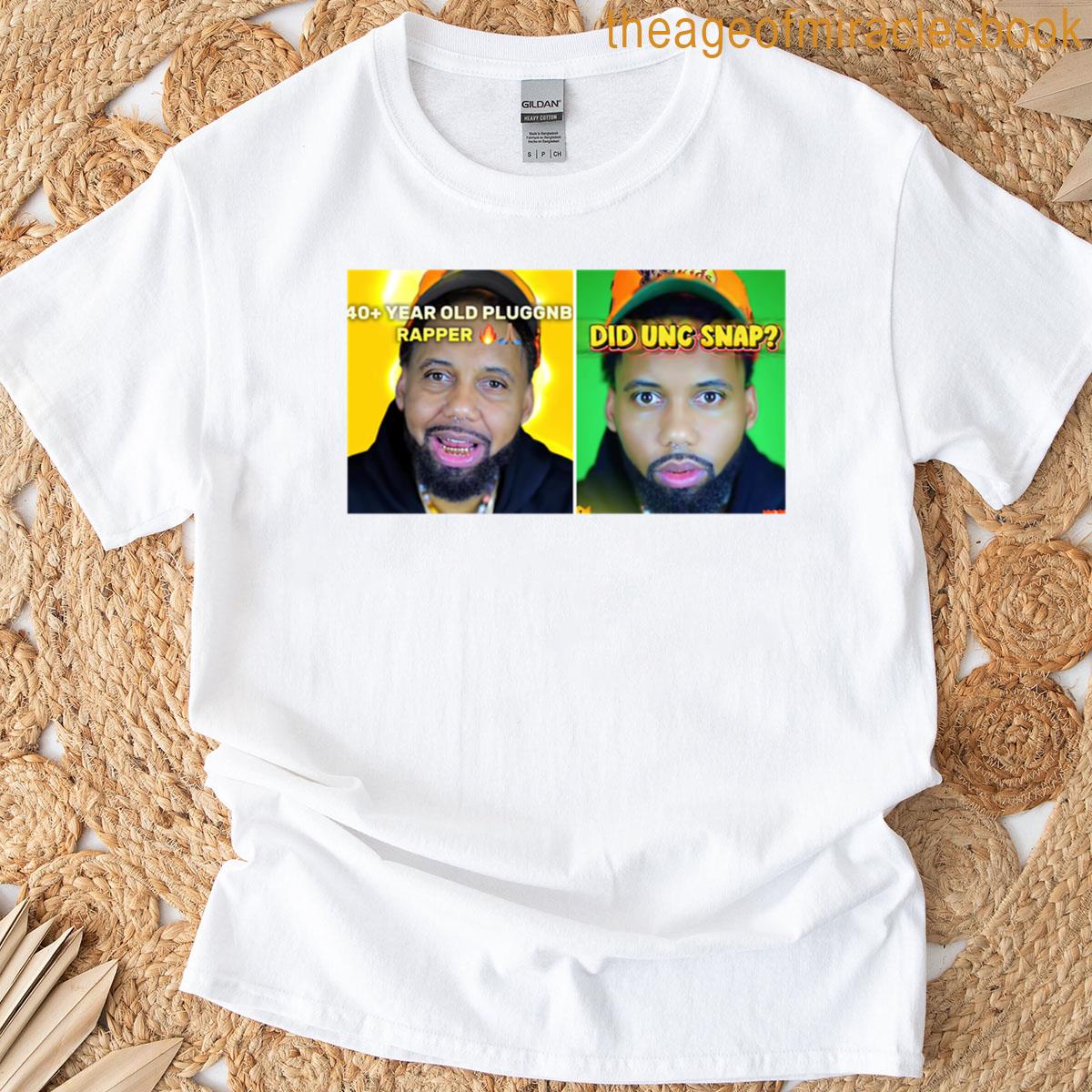Did Unc Snap Oversized T-shirt