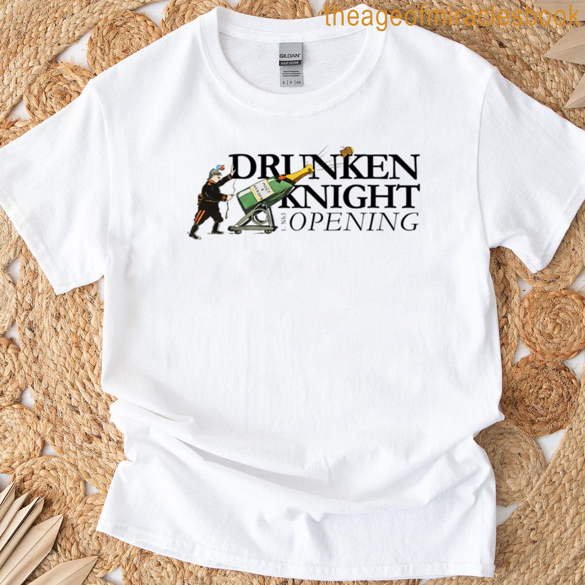 Drunken Knight Opening Amar Variation Chess Meme T-shirt