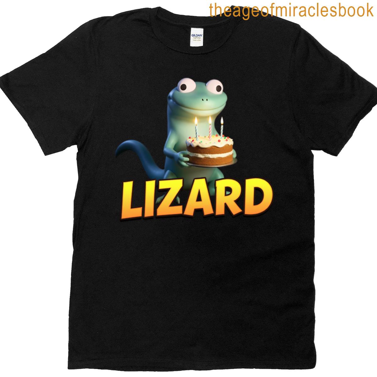 Elio Lizar Lizard Birthday Meme T-shirt