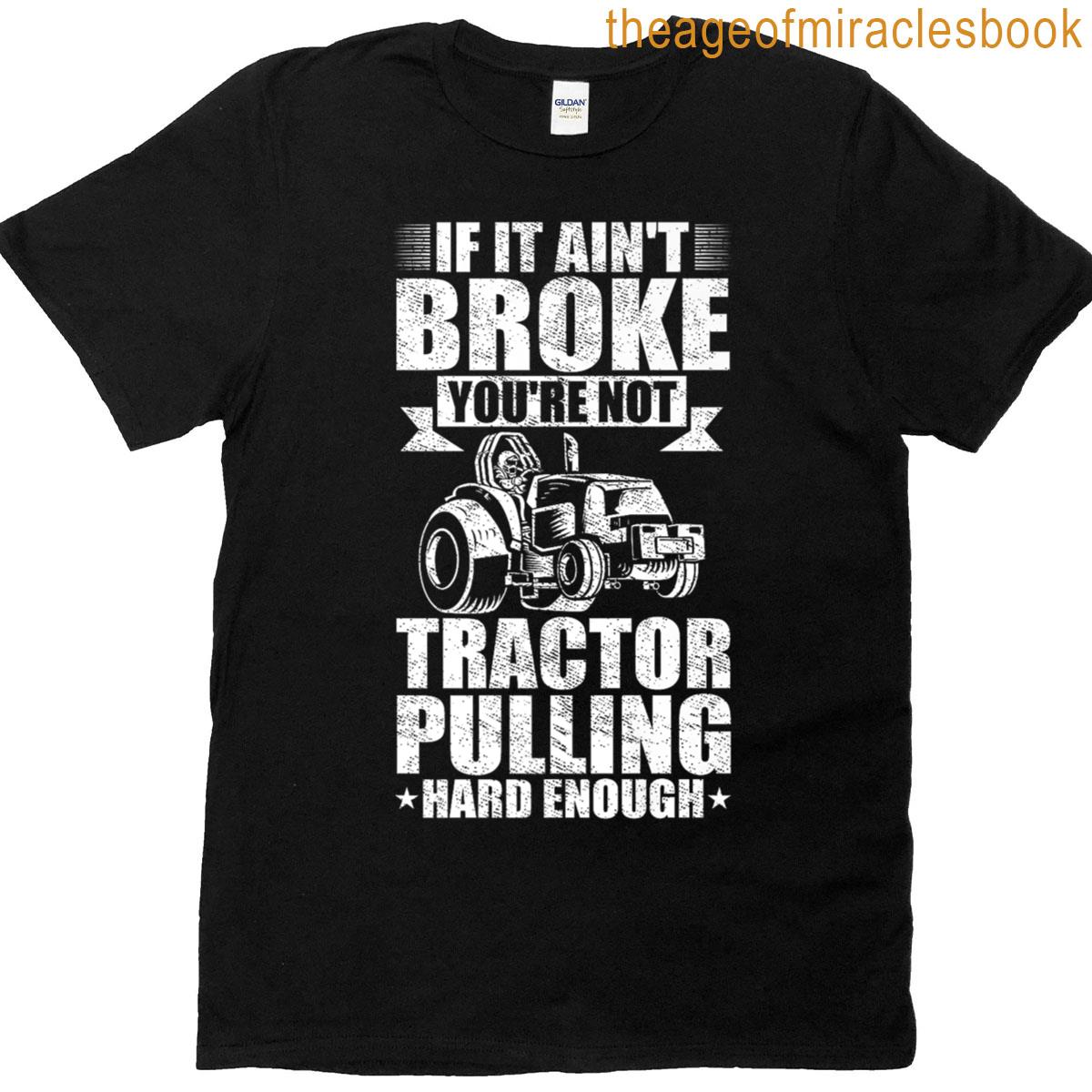 Farmer Tractor Truck Pulling Tractor Driver Tractor Pulling Premium T-shirt